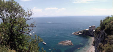 Baia di Glauco, spiaggia degli innamorati